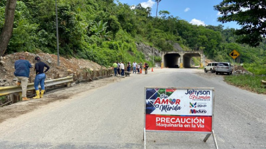 Anunciaron el cierre temporal de la carretera Mérida-El Vigía por trabajos de mantenimiento