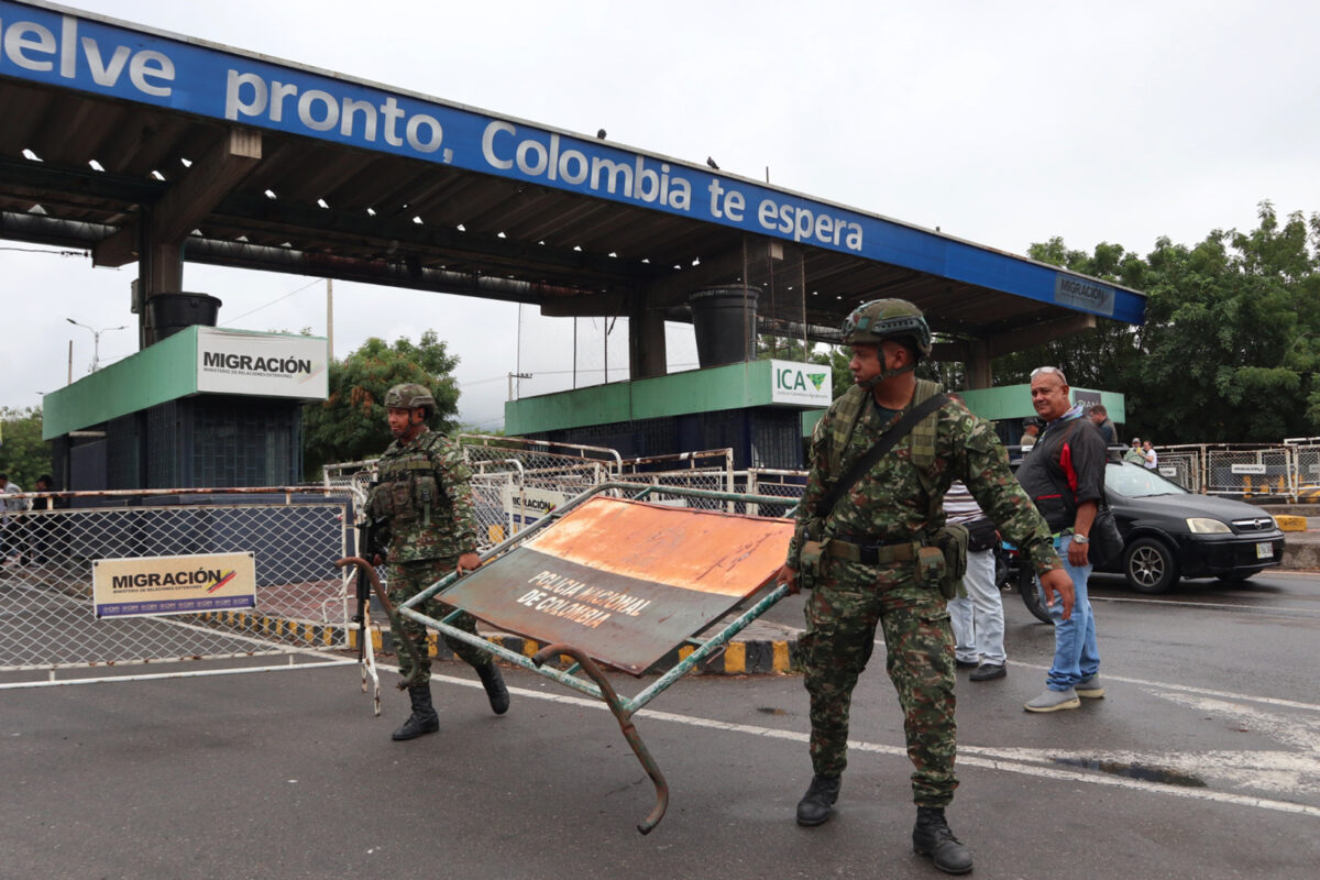 Familiares de 19 colombianos presos en Venezuela protestaron en la frontera y exigen su liberación