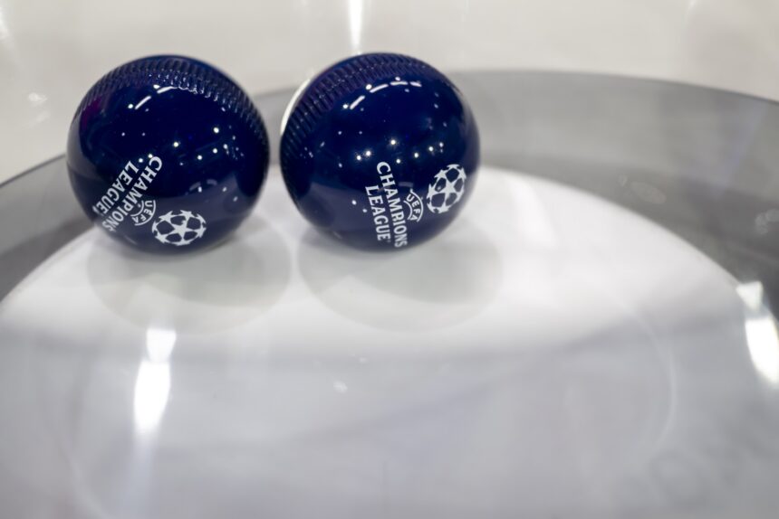 Liga de campeones: cruces de dieciseisavos de final y cuadro del torneo