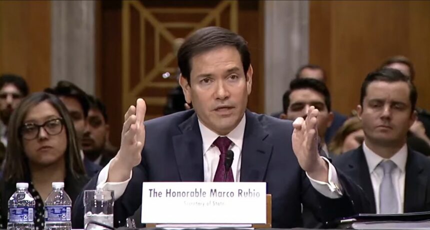 Marco Rubio ante el Senado: Venezuela era un riesgo estratégico muy grande para Estados Unidos