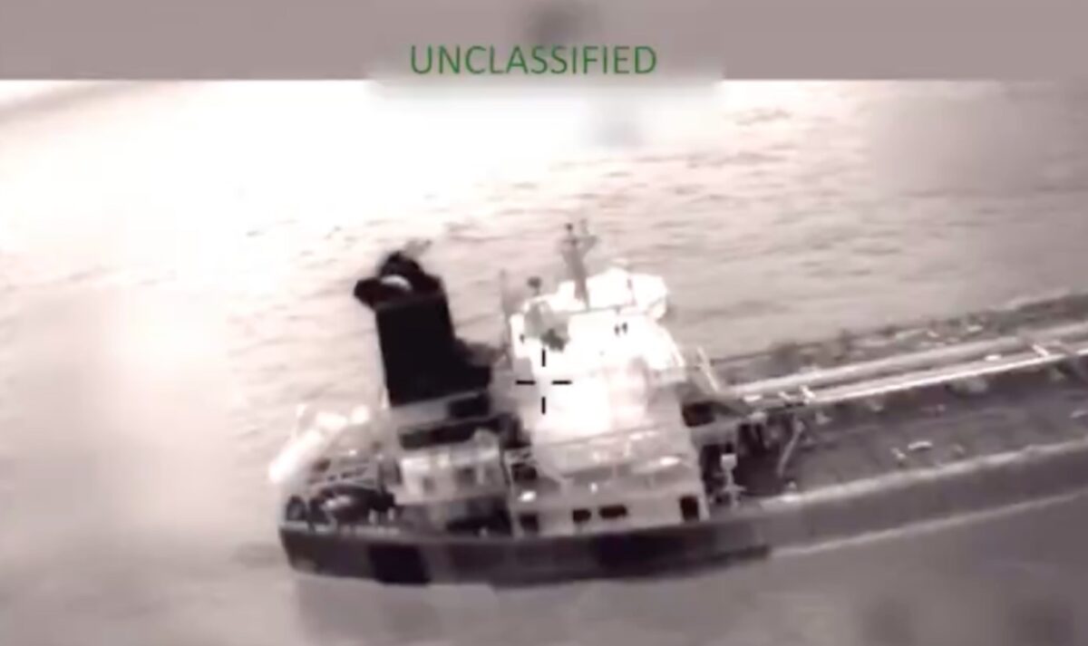 Estados Unidos incautó el buque petrolero Olina en el mar Caribe