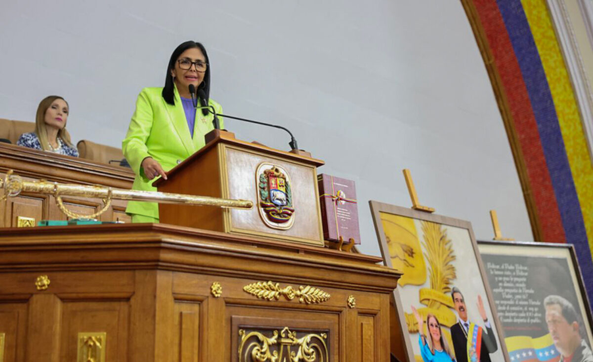 #TeExplicamos: Claves del discurso de Delcy Rodríguez en la presentación de la memoria y cuenta