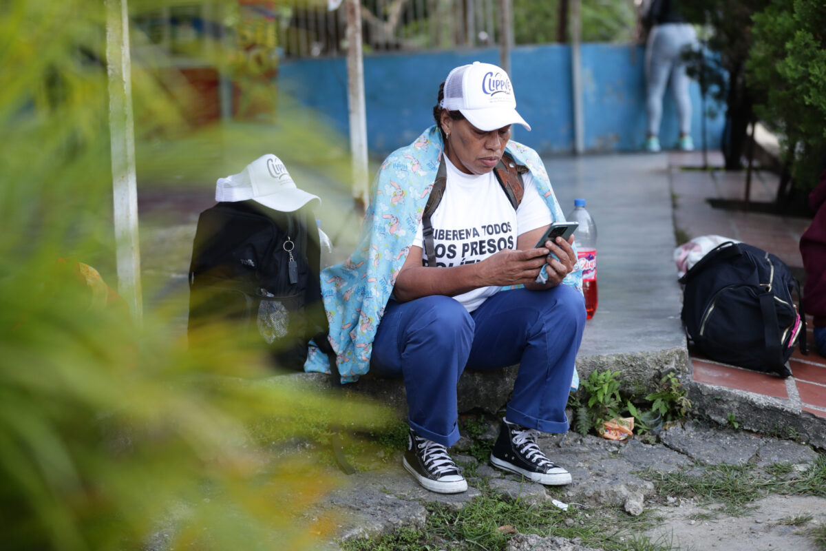 Familiares de presos políticos