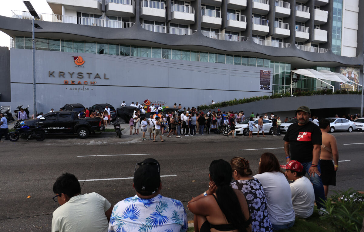 En imágenes: un sismo de magnitud 6,5 sacudió el centro de México 