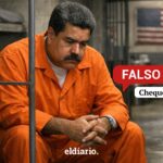 ¿Le tomaron una foto a Nicolás Maduro detrás de los barrotes en una prisión de Nueva York?
