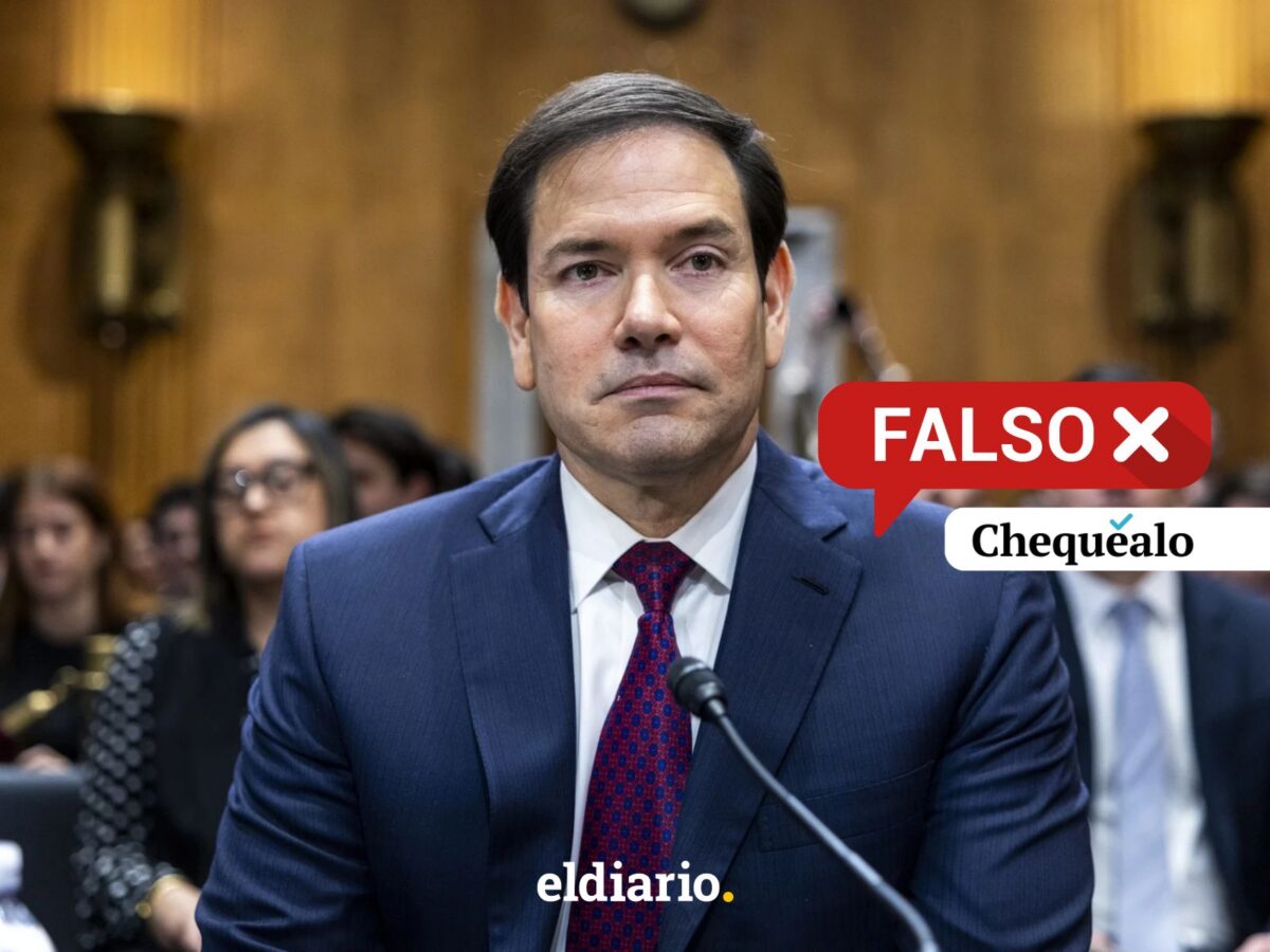 ¿Marco Rubio anunció una serie de medidas económicas como “gobernador” de Venezuela?