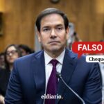 ¿Marco Rubio anunció una serie de medidas económicas como “gobernador” de Venezuela?