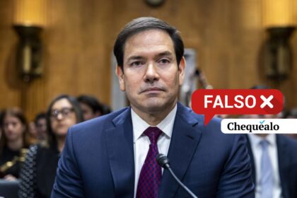 ¿Marco Rubio anunció una serie de medidas económicas como “gobernador” de Venezuela?