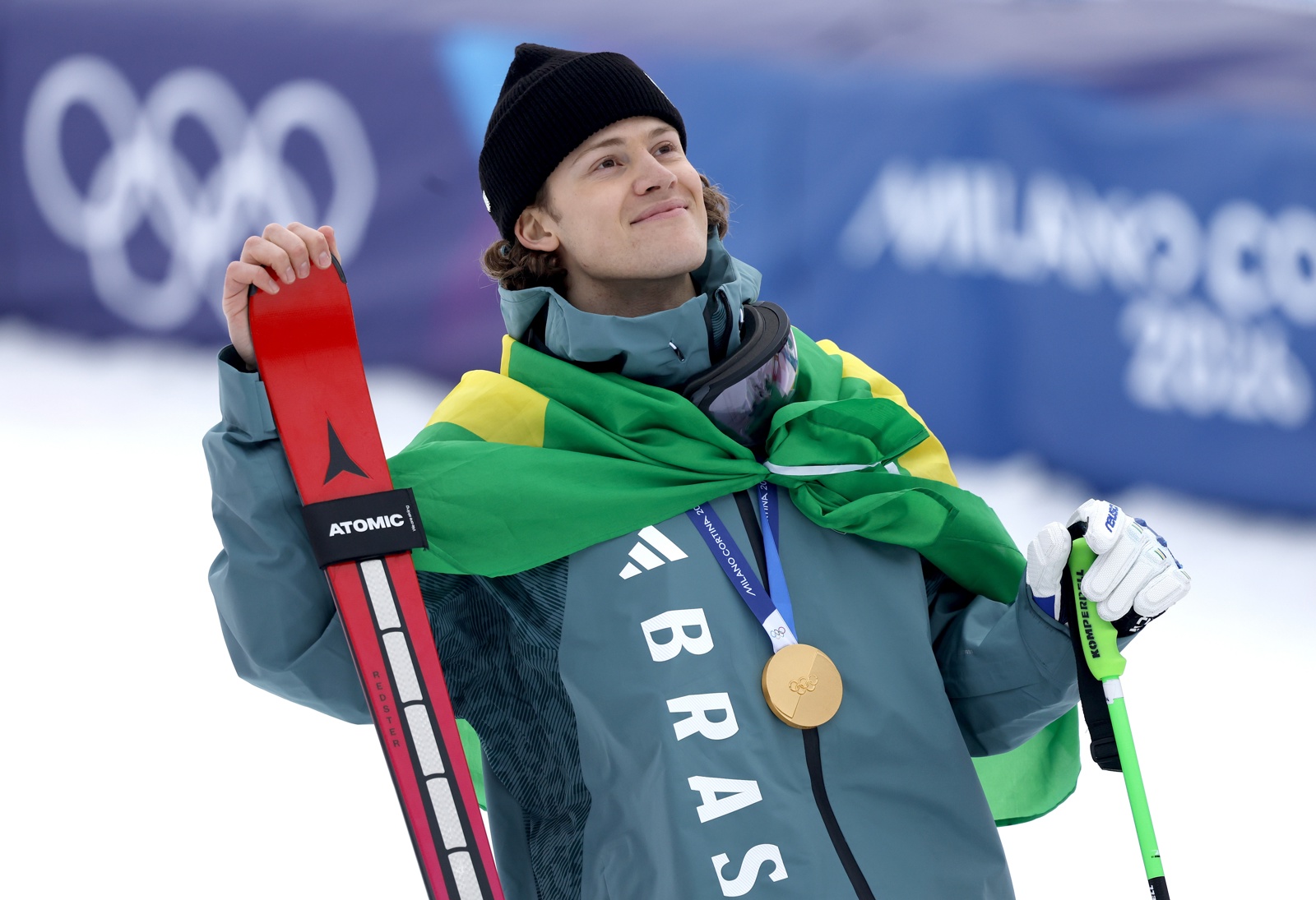 Who is Lucas Pinheiro, the skier who made history by winning the first Winter Olympic medal for South America