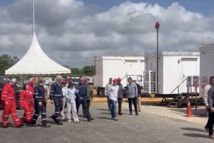 Secretario de Energía de EE UU visitó Petroindependencia junto a Delcy Rodríguez