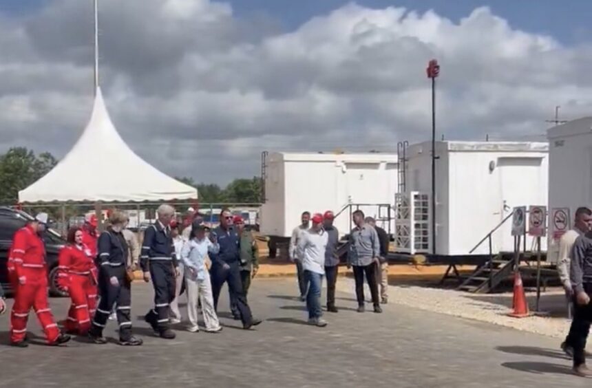 Secretario de Energía de EE UU visitó Petroindependencia junto a Delcy Rodríguez