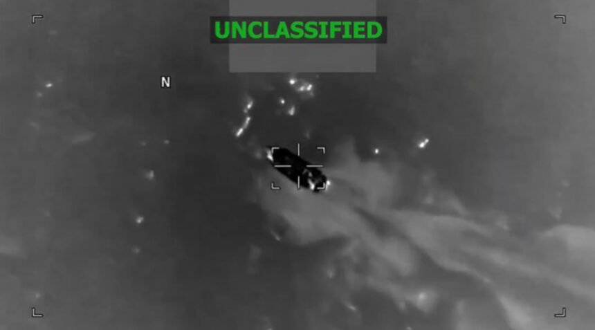 EE UU destruyó otra lancha en el Caribe y dejó tres muertos