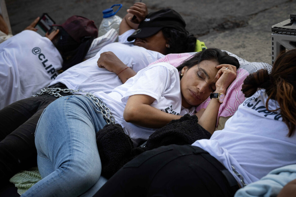Familiares se sumaron a la huelga de hambre de presos políticos en Zona 7