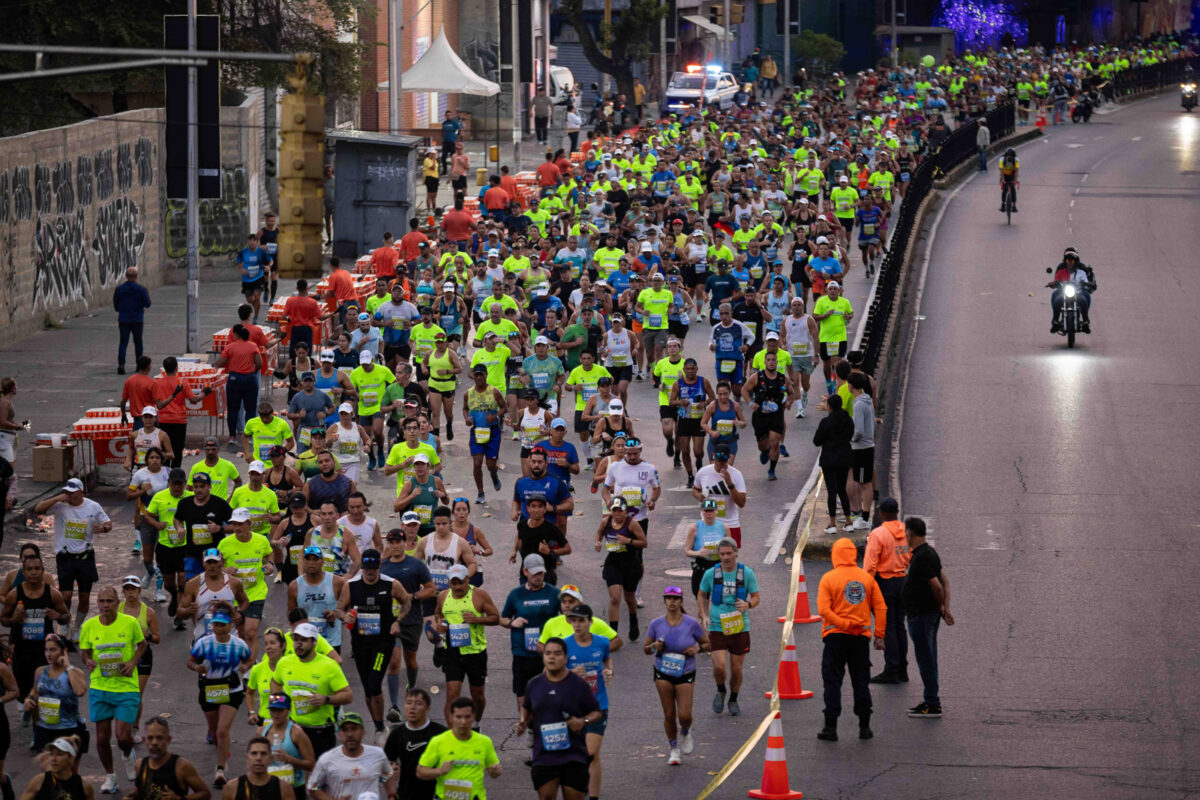 En imágenes: Una cálida Caracas sirvió de escenario para la décima edición de Maratón CAF