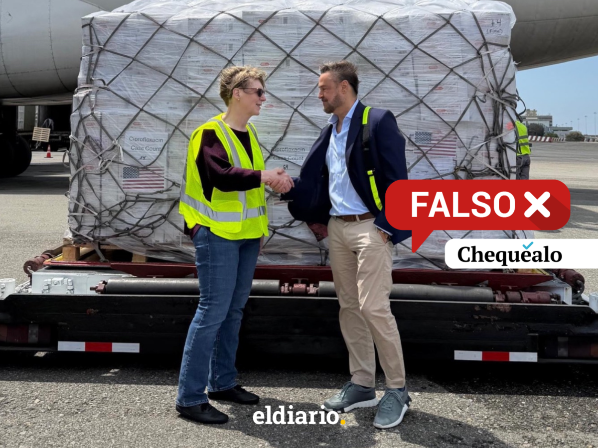 ¿Laura Dogu denunció que el cargamento de medicinas que llegó a Venezuela fue robado para ser distribuido en Cuba?