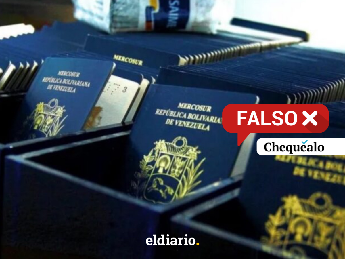 ¿Marco Rubio mostró un pasaporte de “States United of Venezuela”?