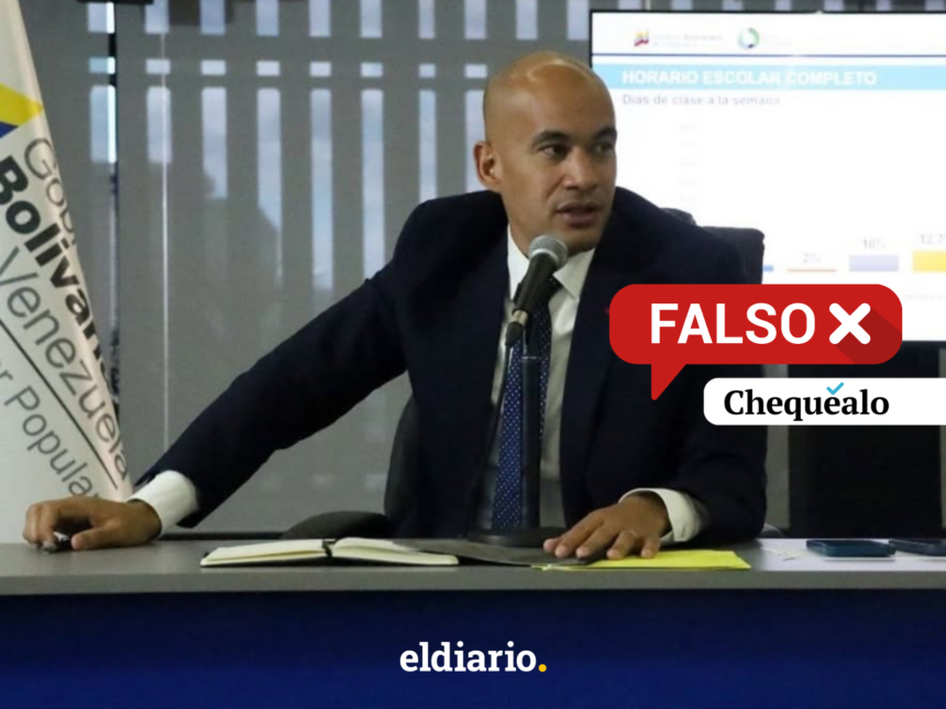 ¿Héctor Rodríguez otorgará un bono de 1.850 dólares a docentes venezolanos?