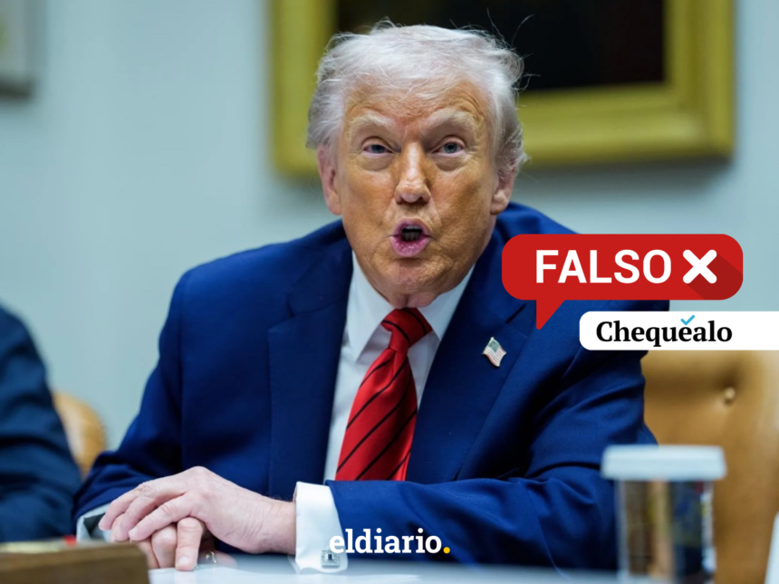 ¿Donald Trump ordenó confiscar las casas de los migrantes indocumentados a partir de febrero de 2026?