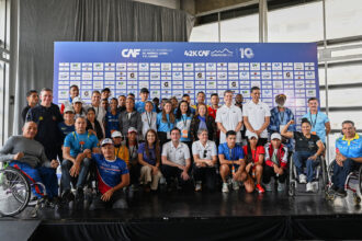 Los atletas de élite que participarán en la décima edición del Maratón CAF