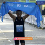 El panameño Castelblanco y la ecuatoriana Ortiz establecieron nuevos récords en los 42K del Maratón CAF 2026