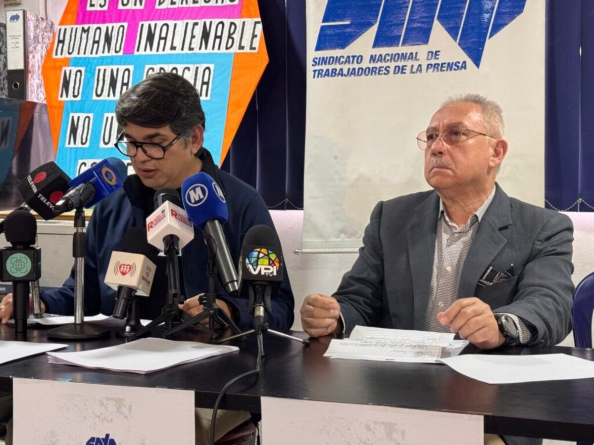 SNTP presentó una propuesta para el proyecto de ley de amnistía que discute la AN 