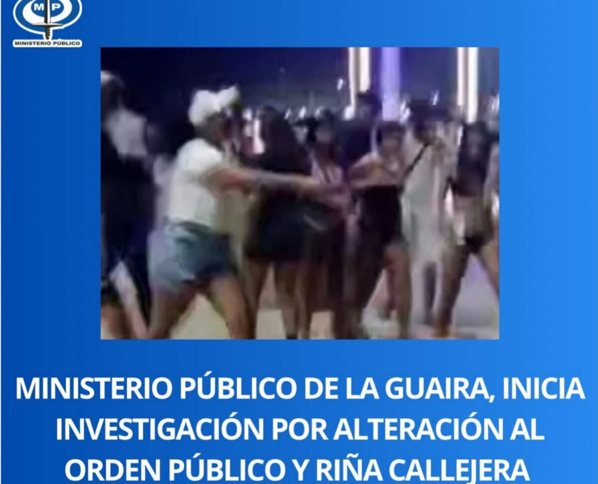 Ministerio Público investigará hechos de violencia en La Guaira durante Carnaval