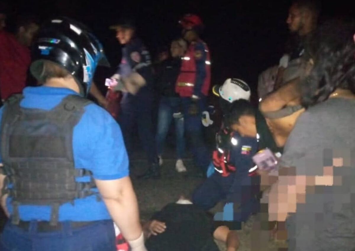 Un accidente de tránsito en Cojedes dejó más de 40 personas heridas 