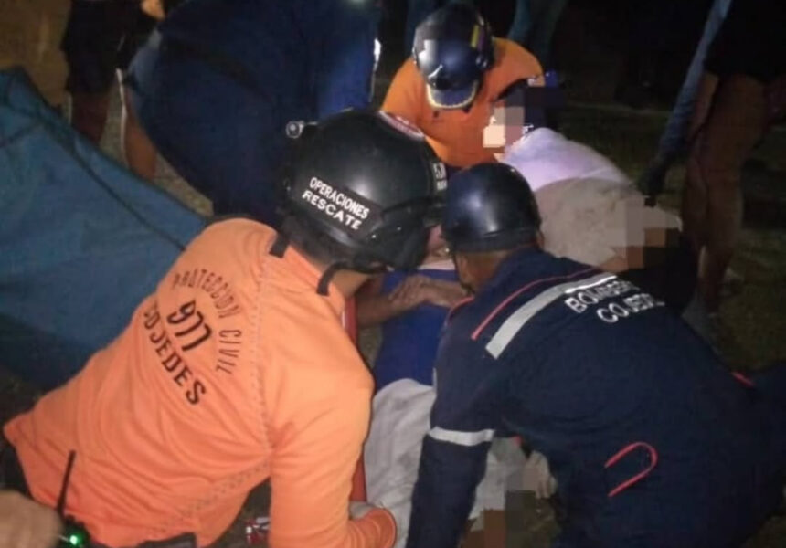 Un accidente de tránsito en Cojedes dejó más de 40 personas heridas 