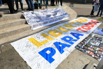 Familiares de presos políticos pidieron en las puertas de El Helicoide la liberación de sus seres queridos