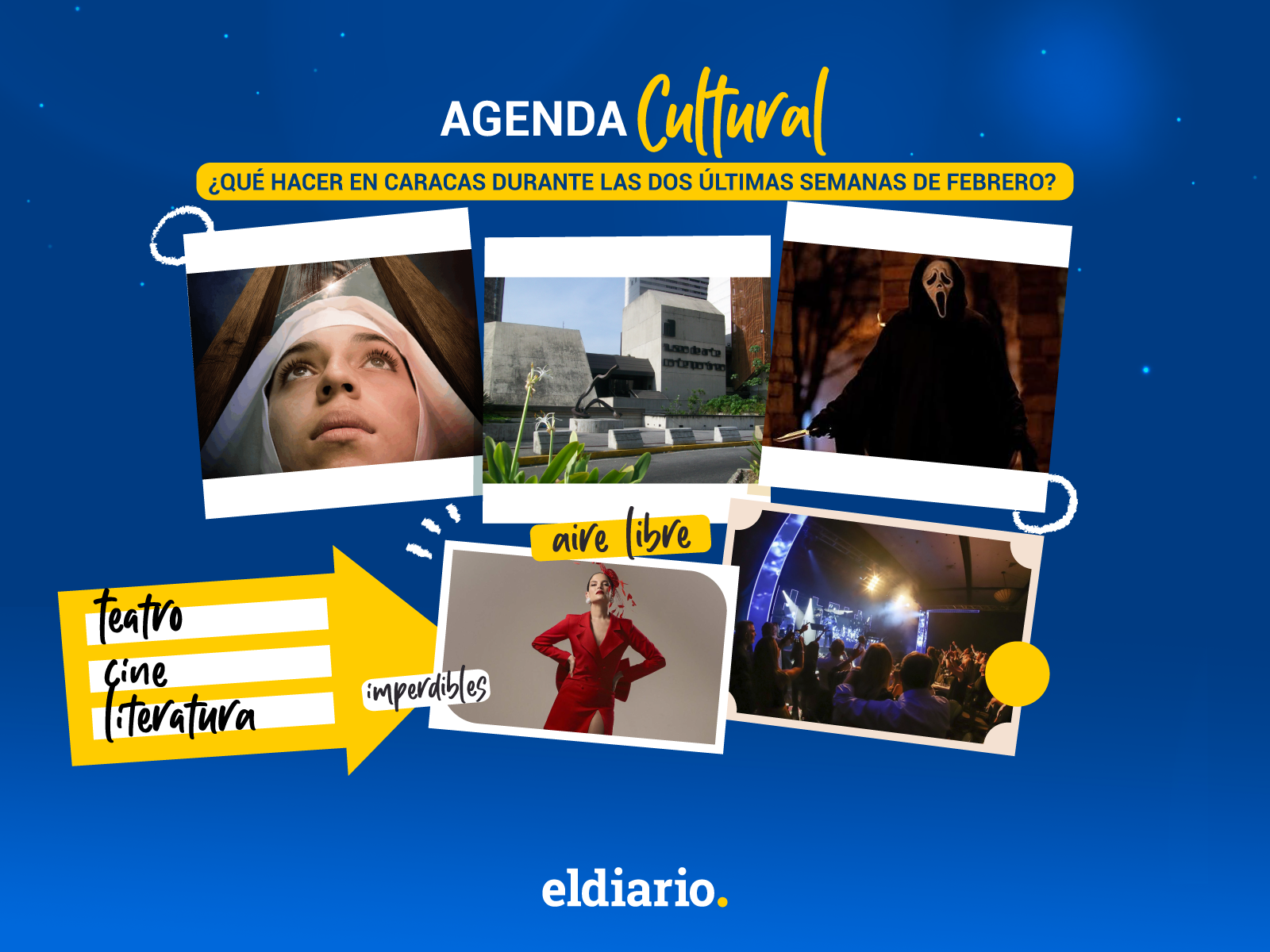 What to do in Caracas during the last two weeks of February?