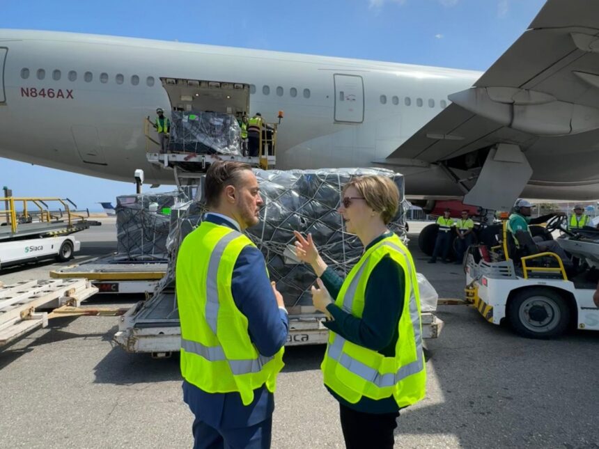 EE UU envió más de seis toneladas de medicamentos a Venezuela en medio de la flexibilización de sanciones