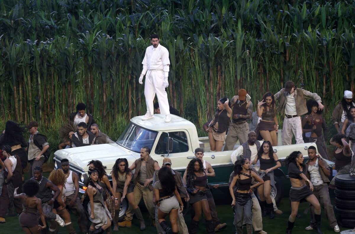 Bad Bunny en el Super Bowl