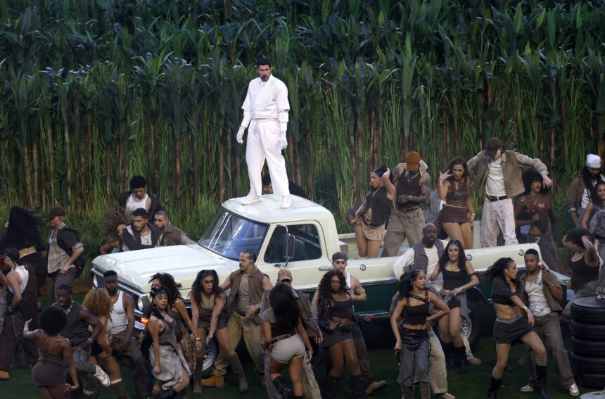 Bad Bunny en el Super Bowl