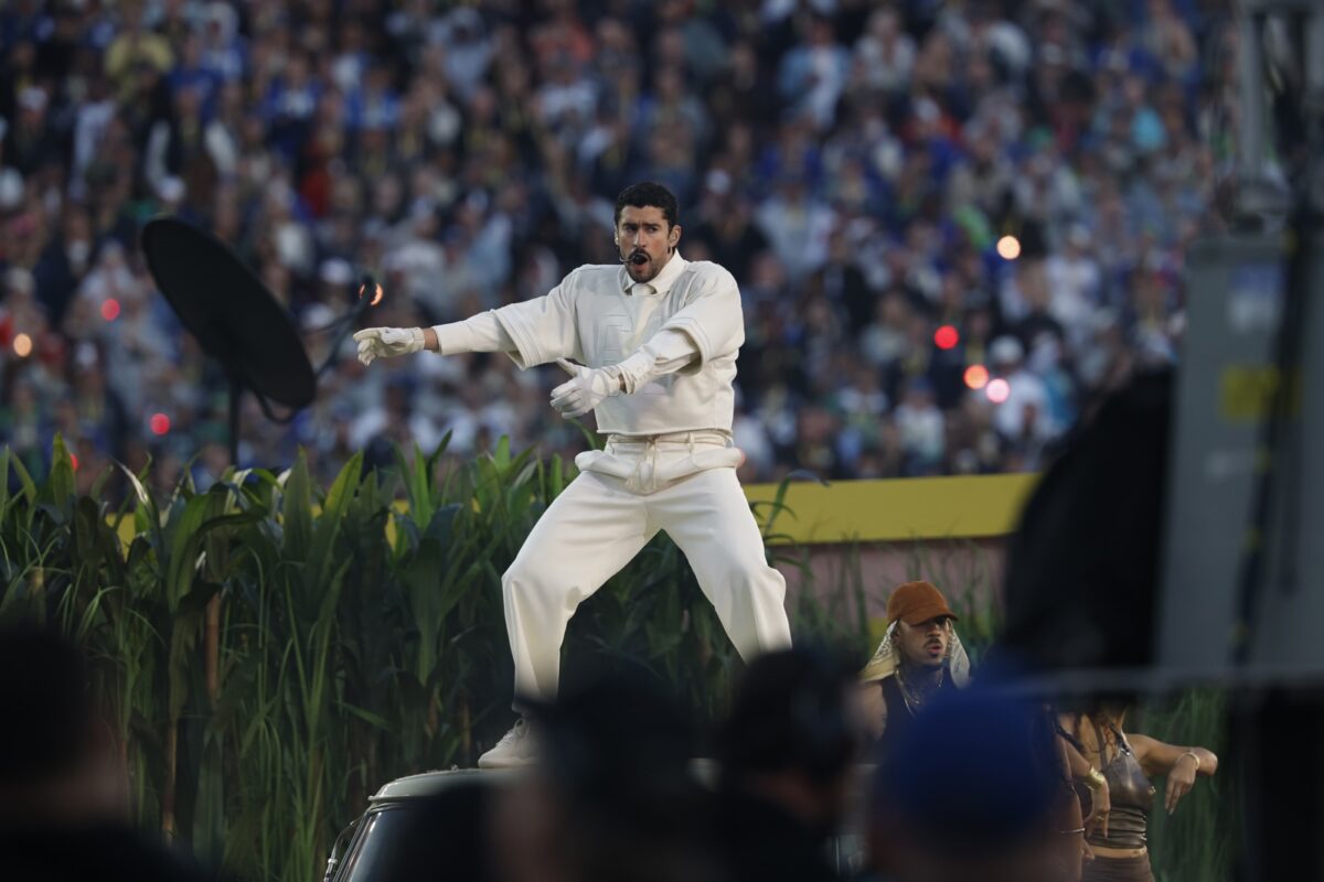 Bad Bunny convirtió el Super Bowl en una fiesta latina desde el medio tiempo