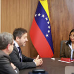 Delcy Rodríguez se reunió con directivos de Repsol y Maurel & Prom para concretar inversiones petroleras