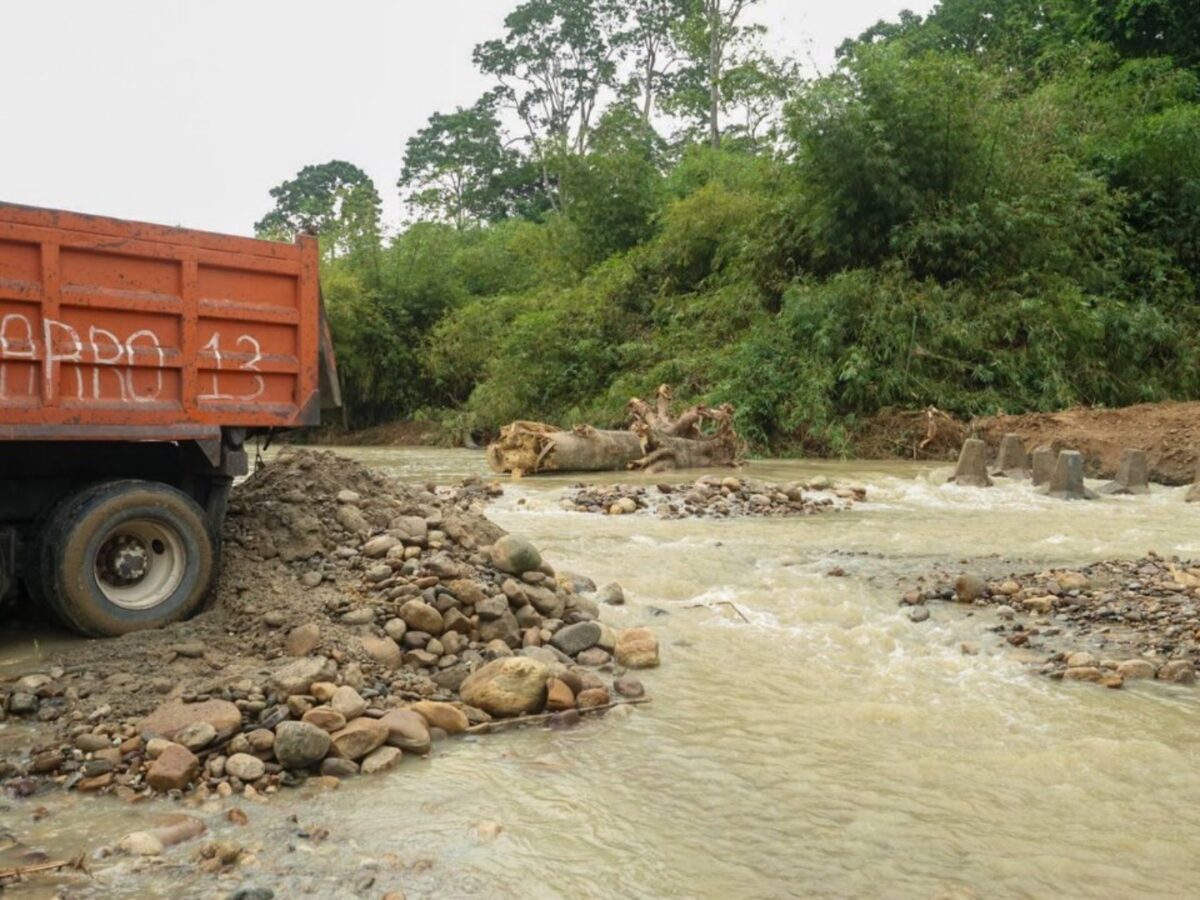 Comenzaron los trabajos para rehabilitar el paso entre Mérida y Táchira tras las lluvias