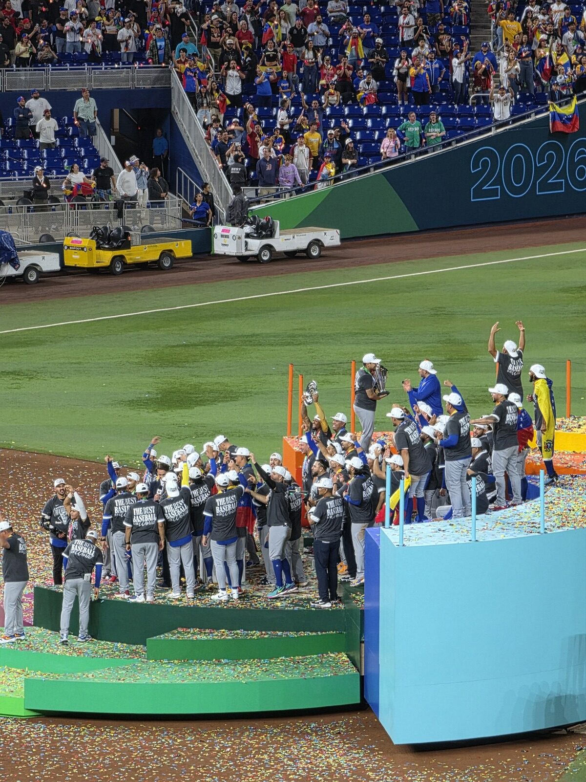 Dos locales y un solo campeón: el día en que el “Gloria al Bravo Pueblo” conquistó Miami