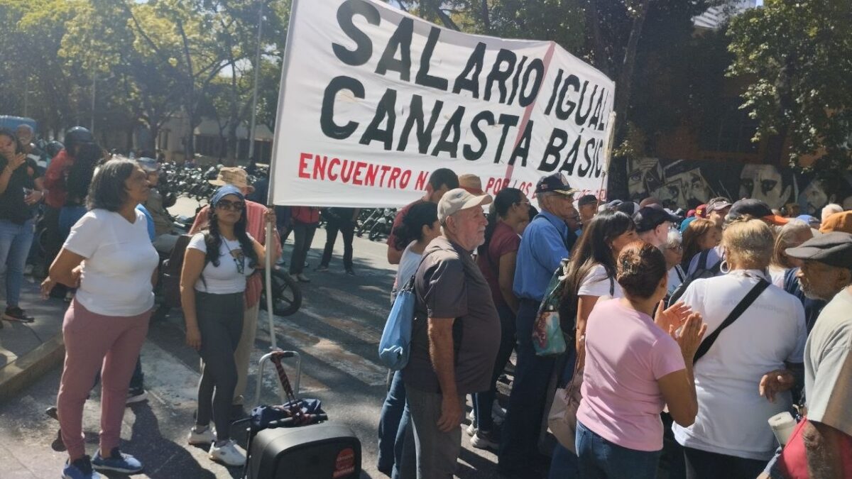 Gremios convocaron una jornada nacional de protestas para exigir salarios dignos en Venezuela 