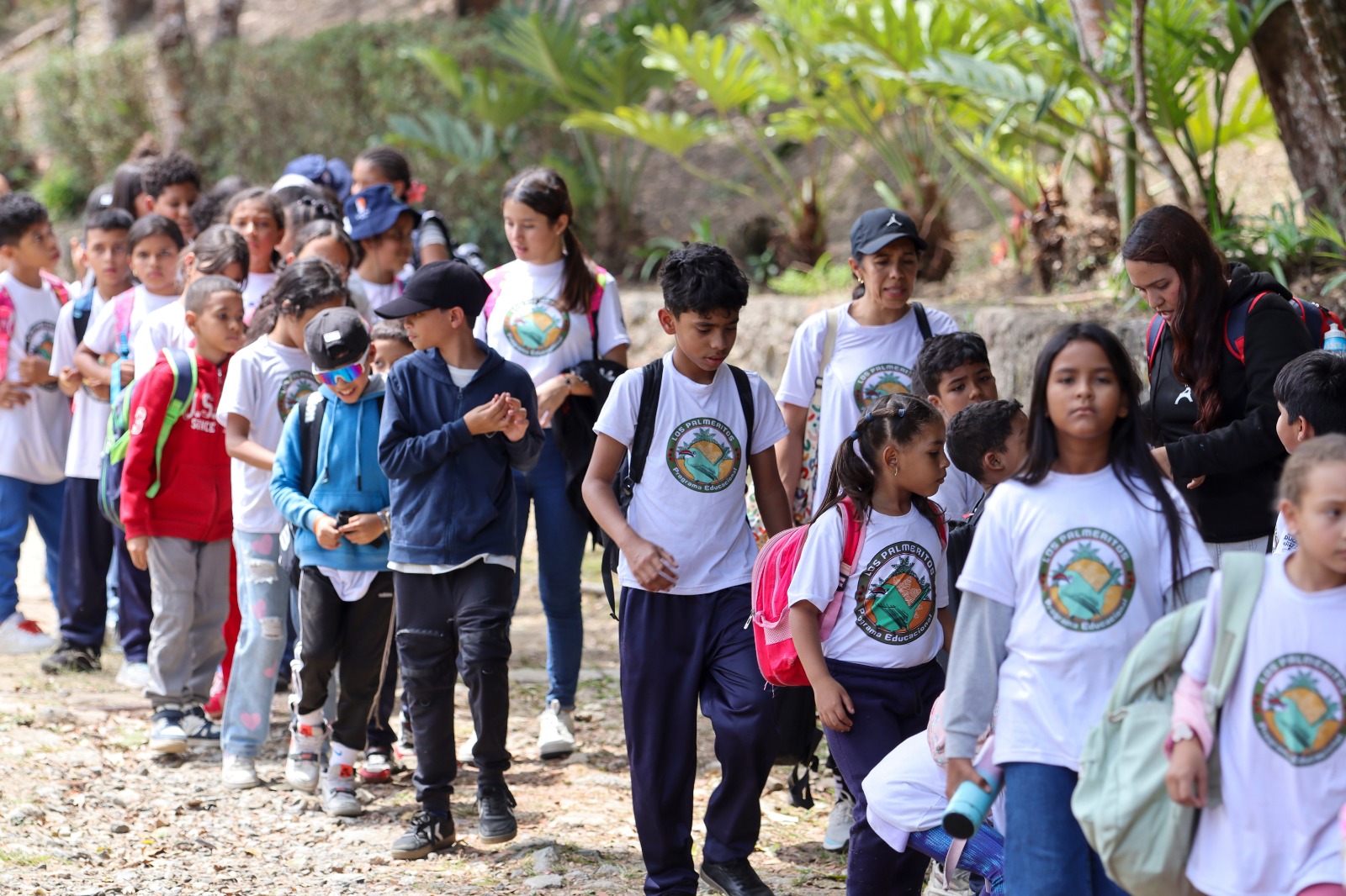Palmeros de Chacao descended from El Ávila to celebrate Palm Sunday