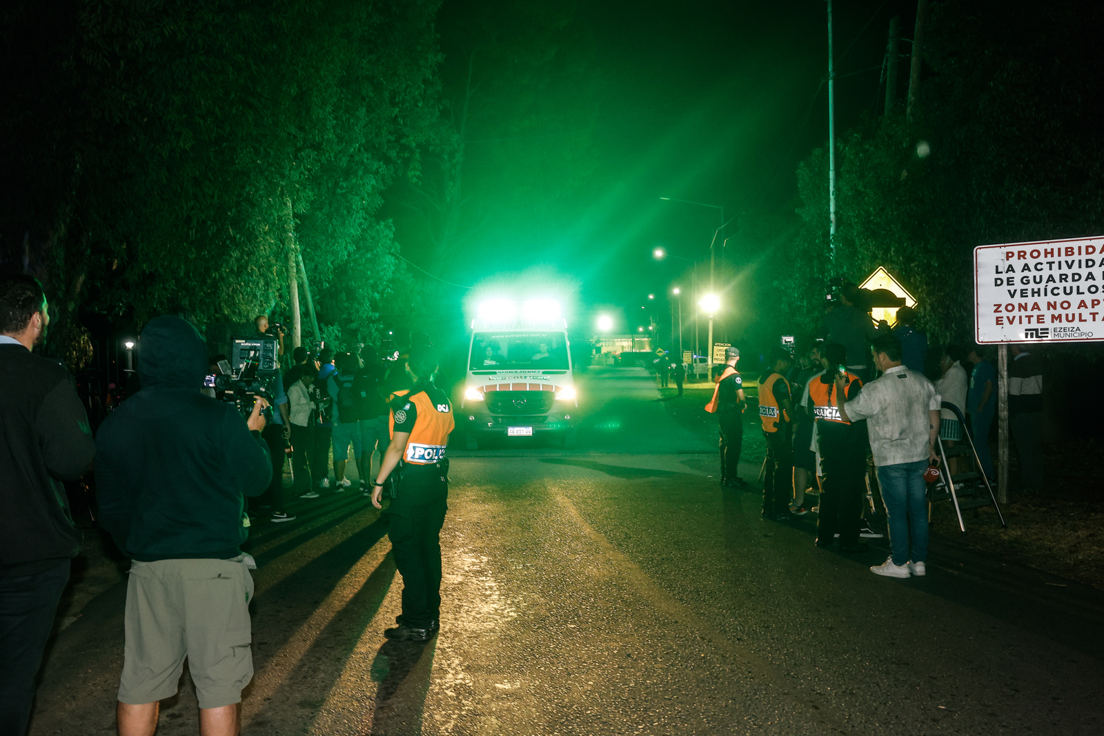 El gendarme argentino Nahuel Gallo se reencontró con su familia en Buenos Aires