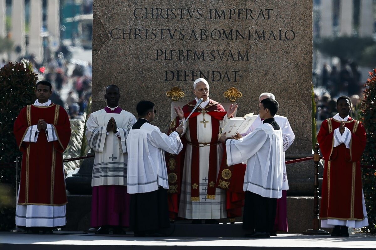 “Depongan las armas”: el llamado que hizo el papa León XIV en el Domingo de Ramos