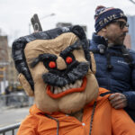 En imágenes: protestas y tensión en Nueva York por audiencia de Maduro en la Corte