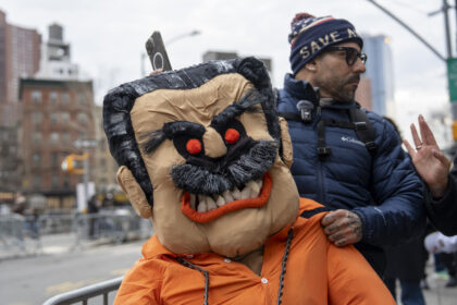 En imágenes: protestas y tensión en Nueva York por audiencia de Maduro en la Corte