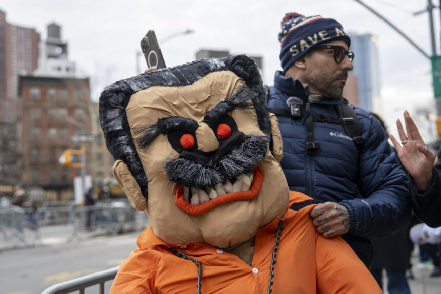 En imágenes: protestas y tensión en Nueva York por audiencia de Maduro en la Corte