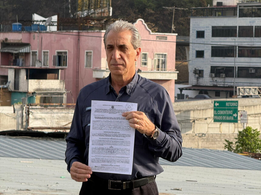 El opositor Biagio Pilieri recibió la libertad plena por amnistía