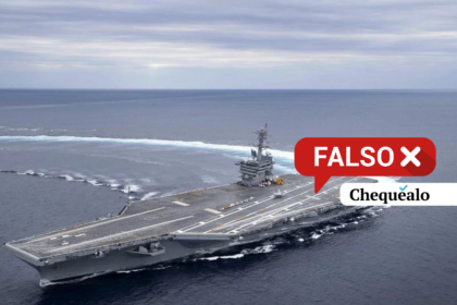 ¿El portaviones USS Abraham Lincoln fue afectado por misiles iraníes?