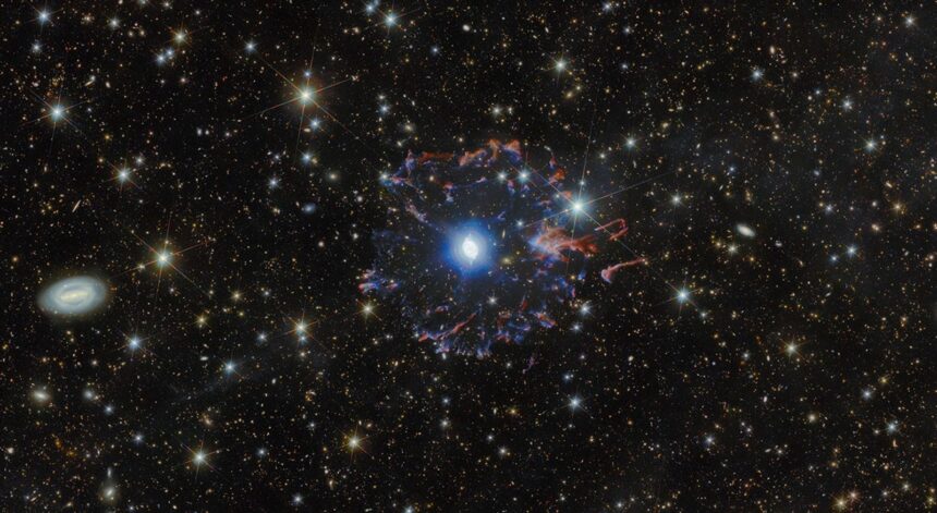 Agencias espaciales publicaron imágenes inéditas de la nebulosa Ojo de Gato captadas por sus telescopios 