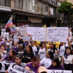 En Imágenes: Mujeres marcharon en Caracas para exigir libertad en su día