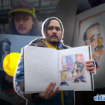 Jorge Torrealba, el caricaturista que asistió a la audiencia de Maduro: “Era los ojos de Venezuela en ese momento”