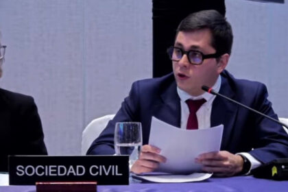 Luis Peche denunció ante la CIDH la represión trasnacional contra venezolanos en el exilio 